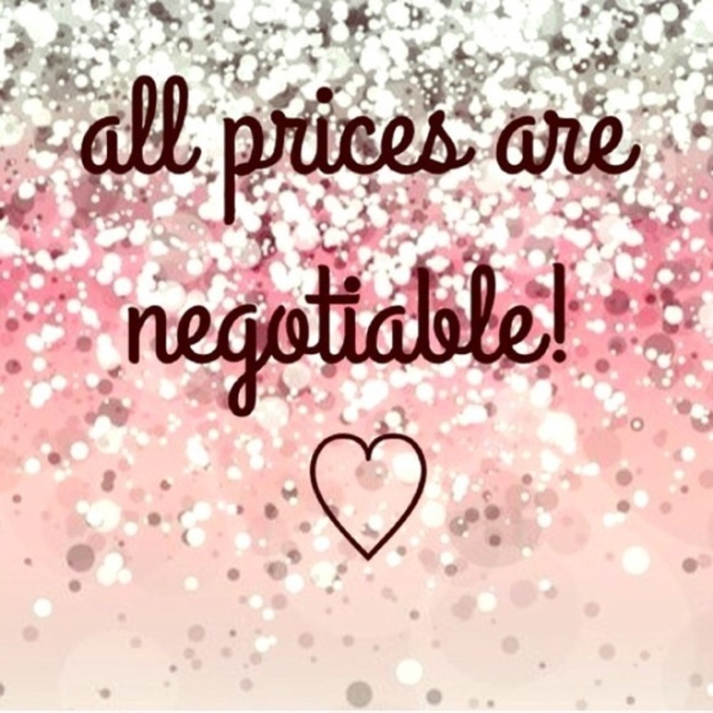 Reasonable offers are welcome!